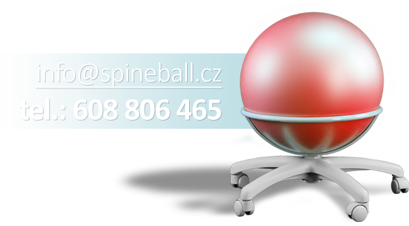 Ergonomický Spine ball na sezení